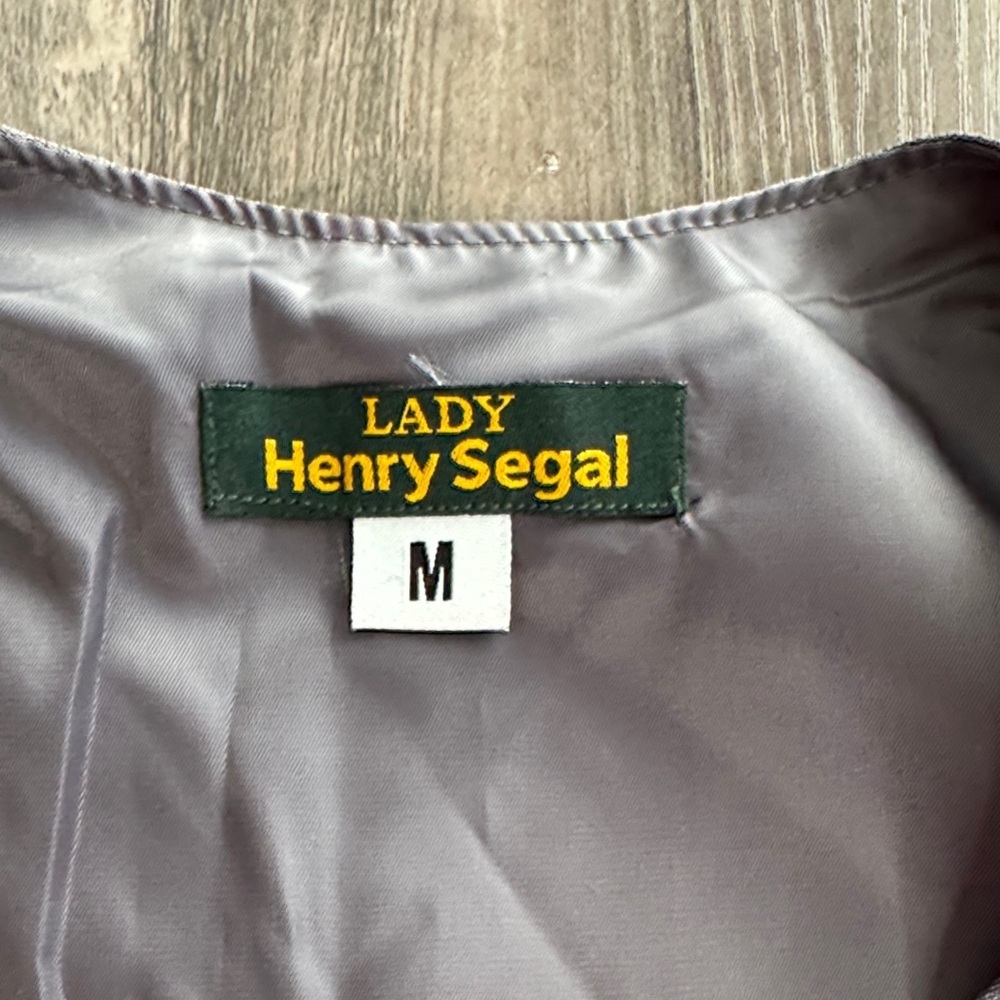 Preppy Gray Tailored Women's Vest - Picture 2 of 4